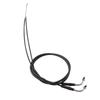 90-150CM Motorcycle Steel Push-Pull Throttle Cable Wires For Harley Sportster Iron 883 XL883N 1200 XL1200X Dyna Softail 07-2020