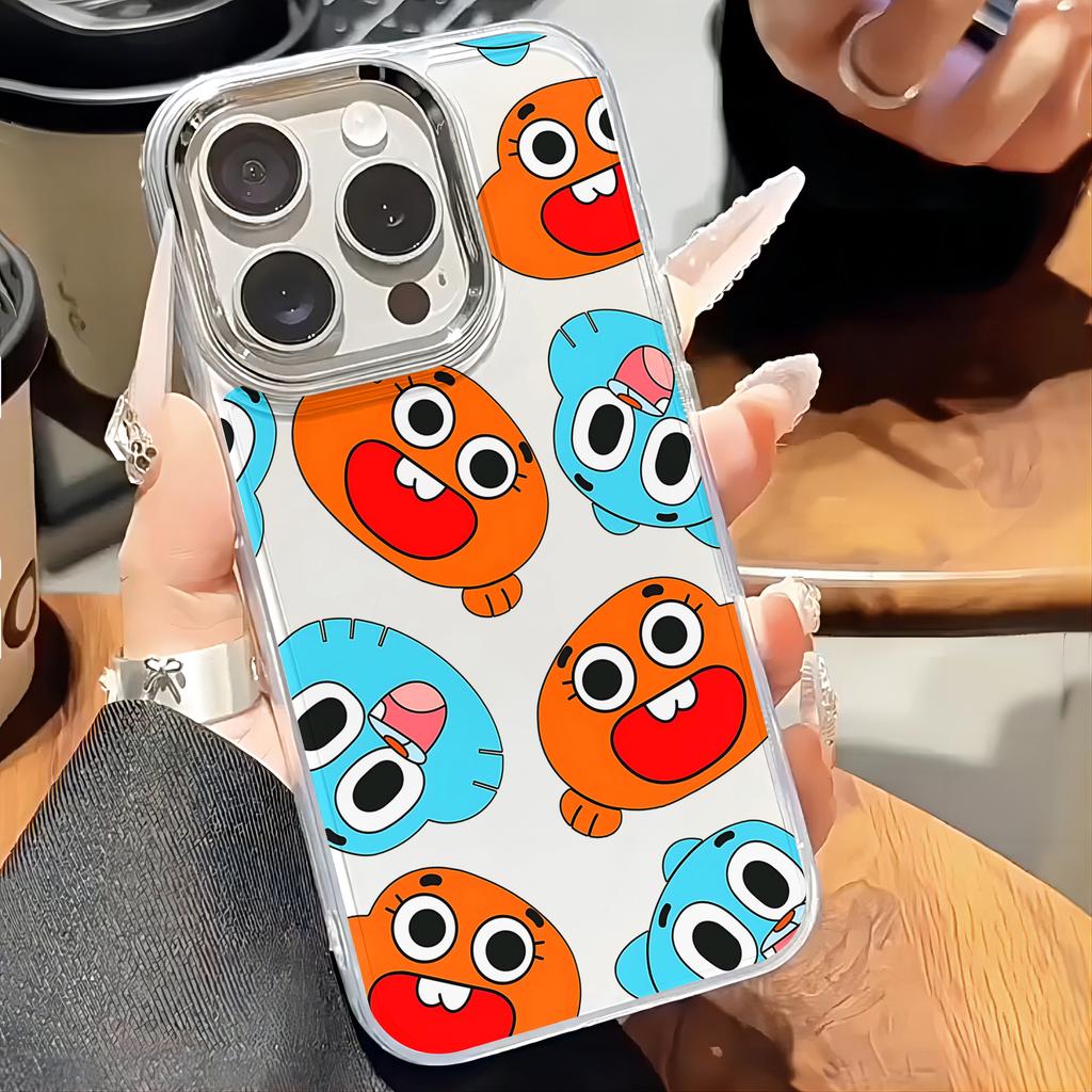 The Amazing World of Gumball Phone Case For iPhone 17 16e 16 15 14 13 12 11 mini Pro Max X XR XSMAX 8 7 Air Plus Soft Cover