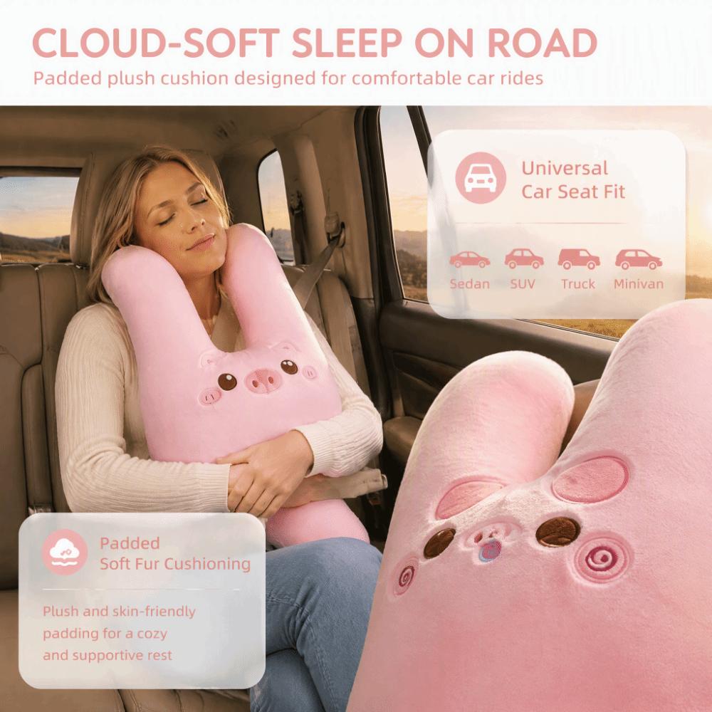 Cartoon Car Seat Cushion H shape/ Y shape / U shape Seat Belt Cover Relieve Seat Belt Pressure