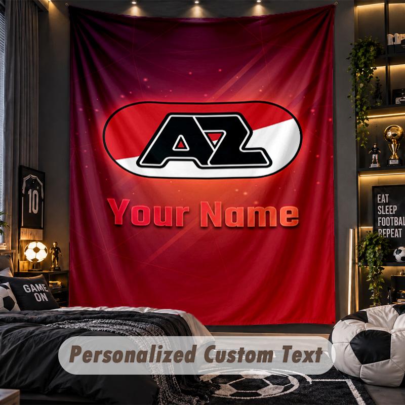 TapestryAZ Alkmaar Custom Name Text Personalized Wall Hanging Tapestry Home Wall Decor