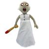 Granny Plush Beanie Toy Granny Horror Game Plush Bean Bag, 7 Inch