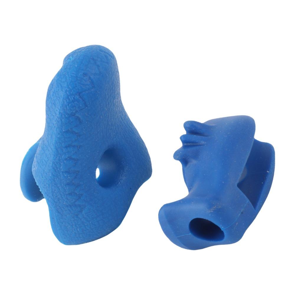 4PCS Blue Violin Bow Grip Guide Rubber Violin Correction Postures Grip For ViolinTraining