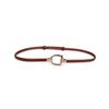 Adjustable Faux Leather Belt For Women With Circle Buckle For Casual And Office Wear