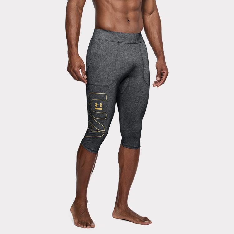 Under Armour Штаны компрессионные Perpetual Training Moisture-Wicking мужские серые 1306382-001