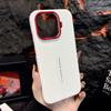 Красная рамка камеры с роскошным текстурированным чехлом для IQOO 15 Ultra IQOO 15R 13 Vivo IQOO Z11 Turbo z10 turbo pro Ultimate Design Cover
