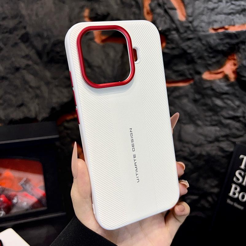 Красная рамка камеры с роскошным текстурированным чехлом для IQOO 15 Ultra IQOO 15R 13 Vivo IQOO Z11 Turbo z10 turbo pro Ultimate Design Cover
