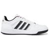 Adidas Fabric Low top Skateboard Shoes Unisex White Black GW5499