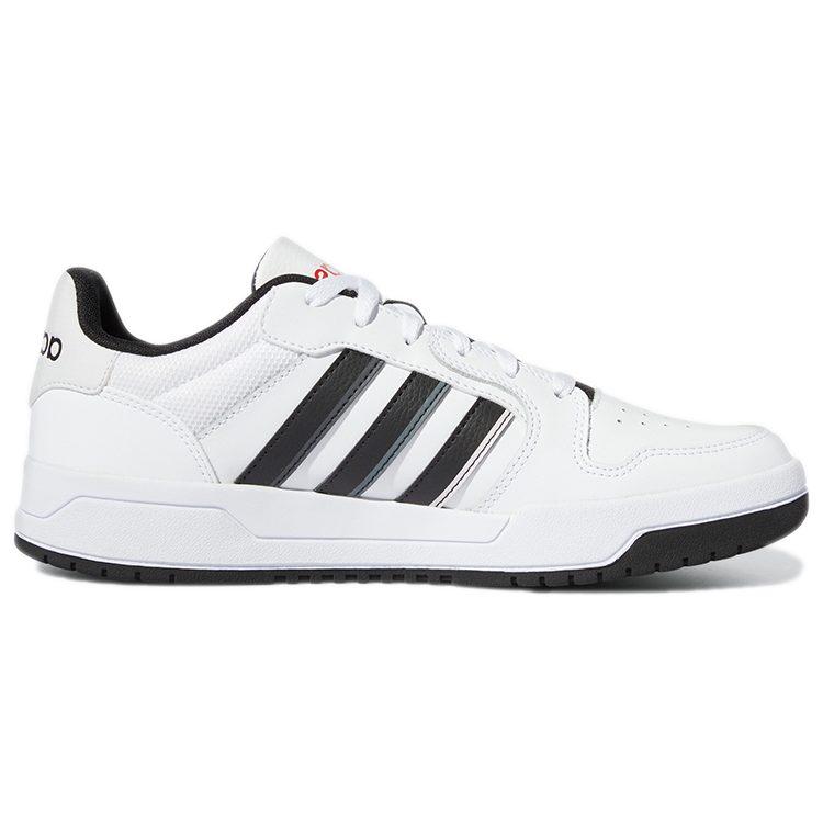 Adidas Fabric Low top Skateboard Shoes Unisex White Black GW5499