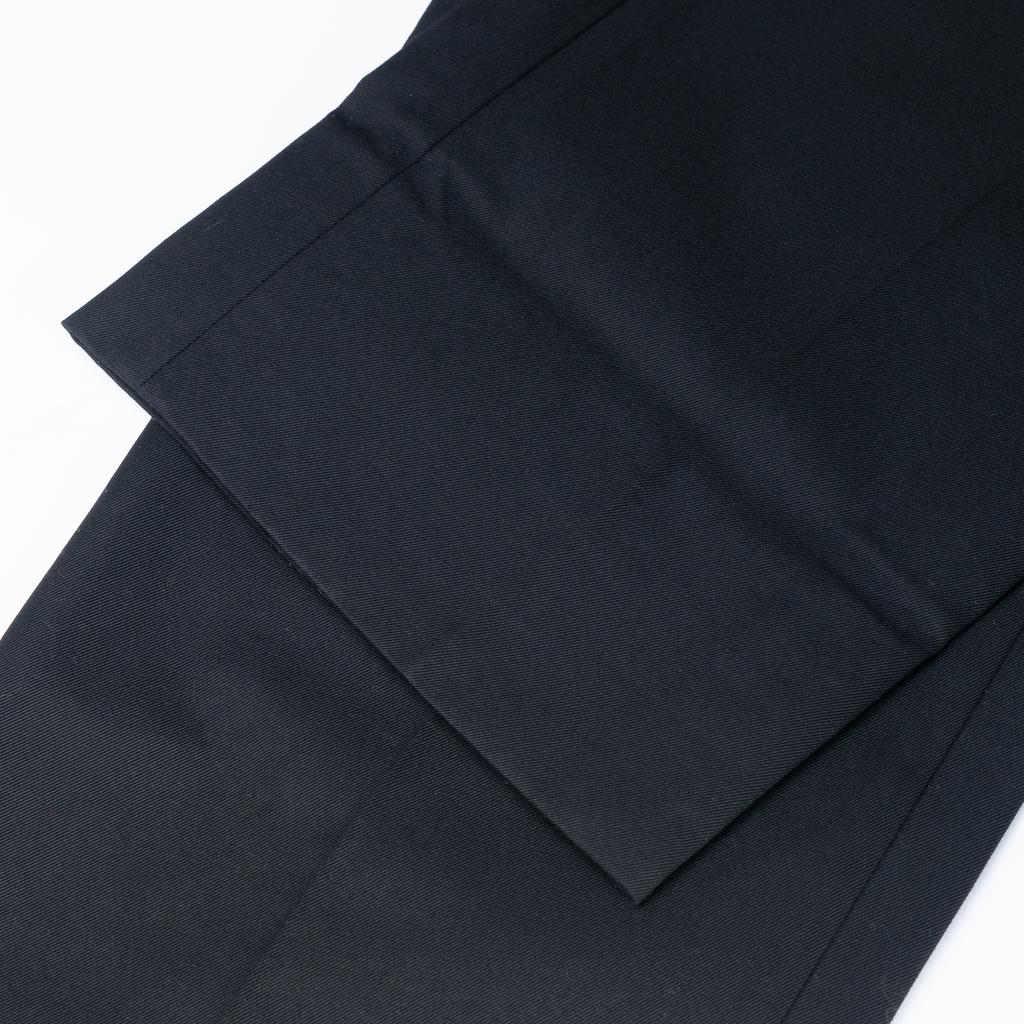Burberry Casual Pants Cotton Gabardine Custom Fit Pants Men's Black 80488781 80488781