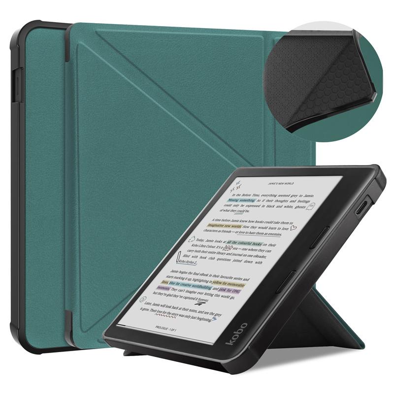 Чехол для Kobo Libra Color Case 2024 7 дюймов, складная подставка, мягкая задняя часть из ТПУ, умный чехол для Kobo Libra Color Cover с автоматическим режимом сна/пробуждения