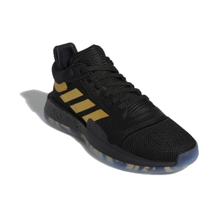 adidas Marquee Boost Low 'Black Metallic Gold' Men's EE8572