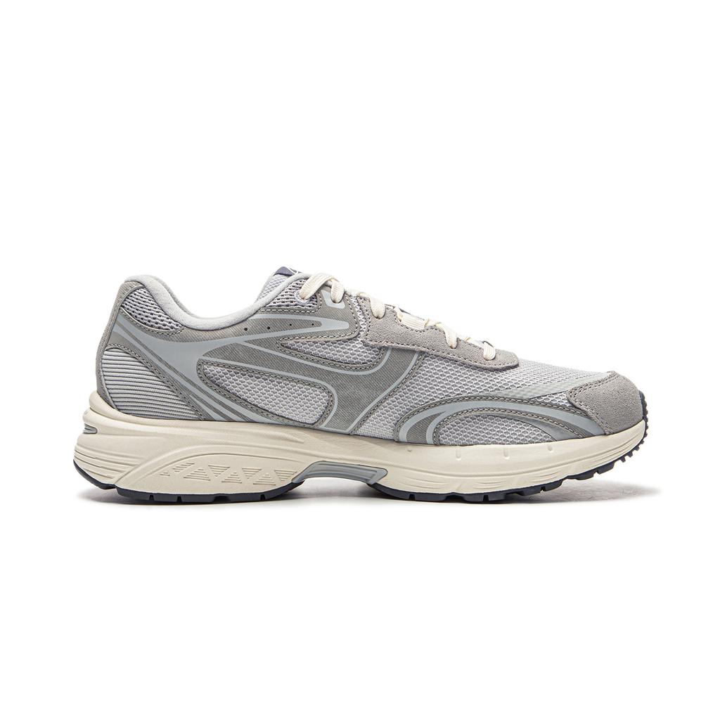 Li Ning Pentium P1000 Нескользящие Износостойкие Низкие Массивные Кроссовки Мужские Серые AGCU411-1
