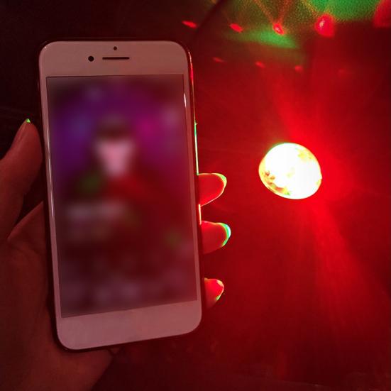 Мини-USB диско-светильник для телефона, ноутбука, голосовое управление и музыкальный ритм, автомобильный атмосферный свет, красочный светодиодный сценический свет для бара