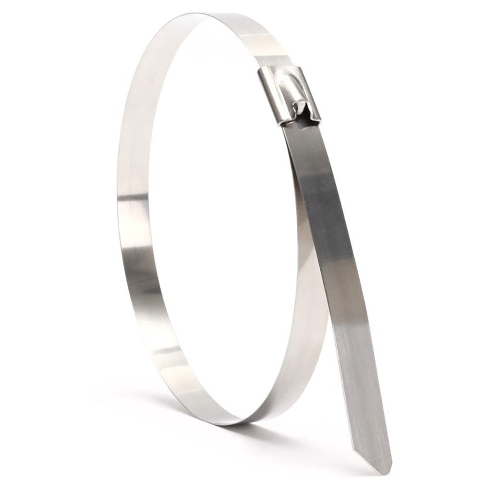 20 шт. выхлопная обертка для кабеля стяжка на молнии 4,6 мм фиксирующие стяжки прочные кабельные стяжки из нержавеющей стали 304