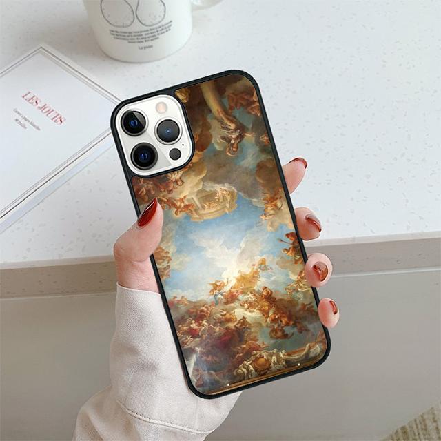 Чехол для телефона с картиной эпохи Возрождения для iPhone 17 Air 13 12 14 15 16 Чехол для Apple Pro Max 6S Plus Coque
