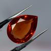 Natural Ceylon Orange Sapphire Pear Cut 10.45 Ct Loose Gemstone