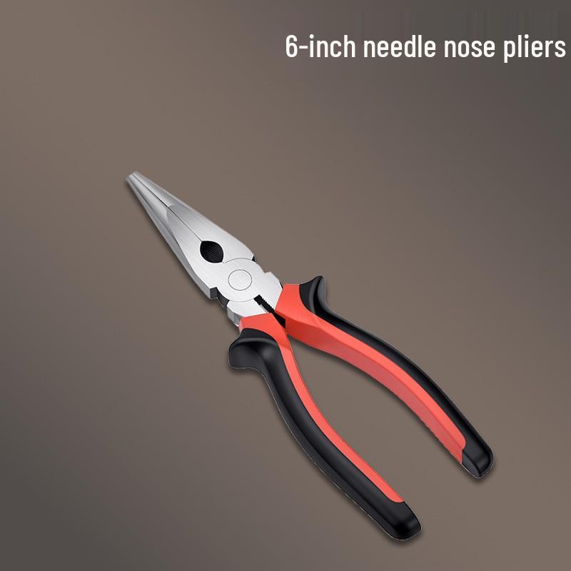 6-inch Industrial Grade Cutting Pliers & 8-inch Needle-Nose Pliers Set