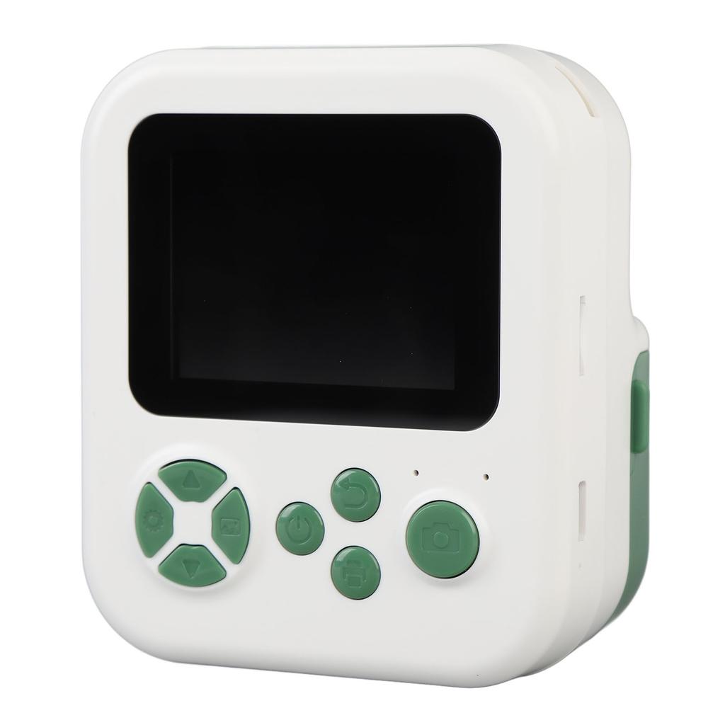 Camera Instant Print 48MP Photo 1080P Video 2.4 In IPS Screen Portable Camera 1200mAh Battery Support Music Games Play