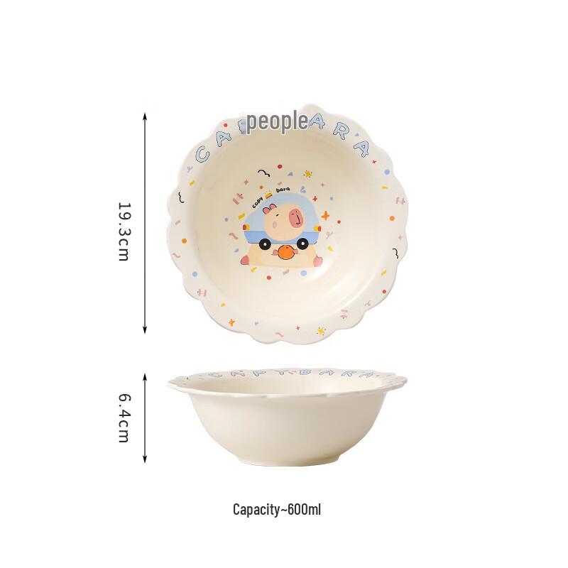 Wutuo Ceramic Capybara Multi-Purpose Dish