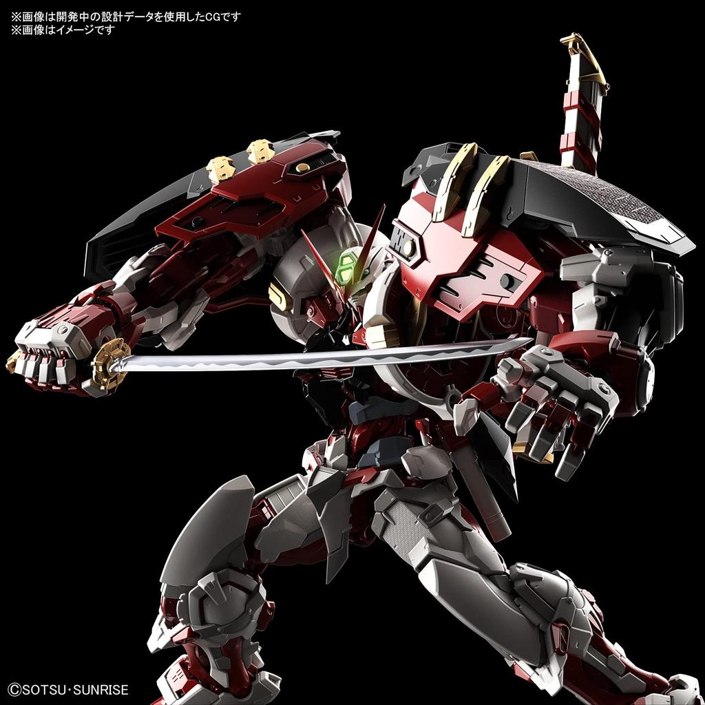 BANDAI SPIRITS High Resolution Model Mobile Suit Gundam SEED ASTRAY Gundam Astray Red Frame Powered Red Scale Plastic Model 1/100 Pre-Colored