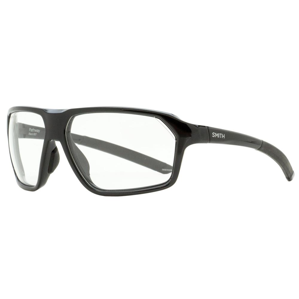 Smith Unisex Photochromic Sunglasses Pathway 807ki Shiny Black 62mm 807ki