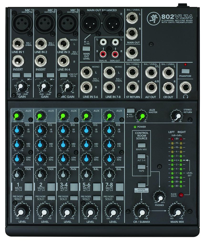 MACKIE Analog Mixer 802VLZ4