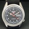 ВИНТАЖНЫЕ МУЖСКИЕ АВТОМАТИЧЕСКИЕ ЧАСЫ SEIKO 5 6119C ЯПОНИЯ АРАБСКИЙ ЧЕРНЫЙ ЦИФЕРБЛАТ a701588-5 R206b-a701588