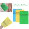 Skin Portable Cleaner Viscose Fiber Shower Scrubber Washcloth Exfoliating Bath Towel Bath Glove