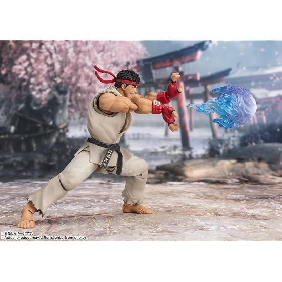 TAMASHII NATIONS SHFiguarts Street Fighter Ryu -Наряд 2- Приблизительно. 150 мм ПВХ и АБС Окрашенное Action F