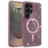 For Samsung Galaxy S26 Ultra Magnetic Case Glitter Design TPU PC PET Drop Proof Phone Cover