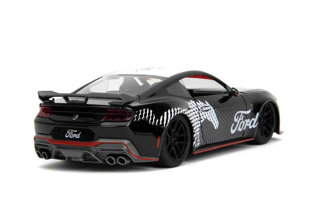 Jada Toys BIGTIME MUSCLE 2004 Ford Mustang Dark Horse Black Готовый продукт JADA35418 1/24