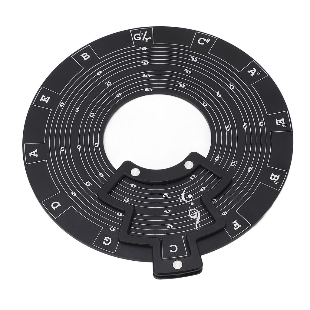 Инструмент для изучения аккордов мелодии, алюминиевое колесо аккордов, изучение теории музыки, круг квинтового колеса