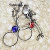 Alloy Multi-color optional 6x magnification Multipurpose Monolithic eyepiece Pendant Magnifying glass necklace Magnifier