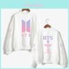 Bts Kpop Свитер In Bloom Унисекс Худи Jung Kook Bangtan Boys Стильный Удобный Смесь хлопка