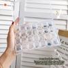 28 Grids Transparent Plastic Storage Jewelry Box Compartment Adjustable Container For Beads Earrings Box For Jewelry Box Case