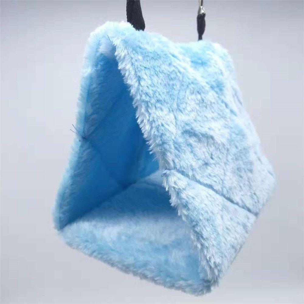 Newest Budgie Plush Pet Bird Parrot Warm Hammock Cage Hanging Cave Hut Tent Bed Winter Bird's-nest