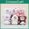 Animal Adorable Plush Doll Keychain Soft Stuffed Toy With Cute Cartoon Design