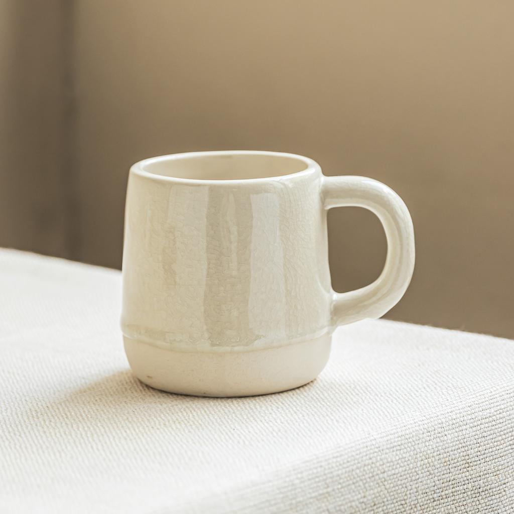 Thick Mug Ice Crack Glaze Ceramic Cup Cup Household Water Cup Breakfast Milk Cup Office Coffee Cup