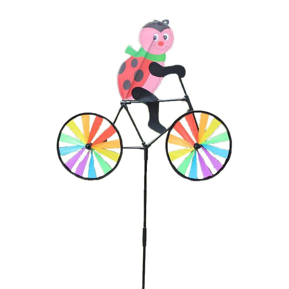 Ветряная мельница для пчелиного сада, газон, декор для двора, ветряная мельница, новый велосипед для животных, ветряная вертушка
