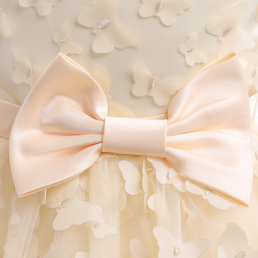 Kids Christmas Dresses For Girls Elegant Princess Wedding Dress Children Vintage Evening Party Dress Christmas Prom Formal Dresses