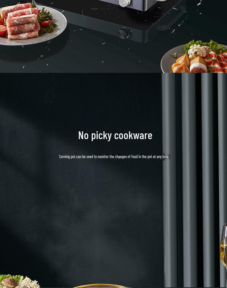 Gropa электрическая керамическая индукционная плита для домашнего чая и нагрева воды