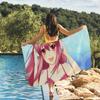 Милое пляжное полотенце Super Sonico Быстросохнущее Подходит для бассейнов, кемпинга, йоги и спортзала