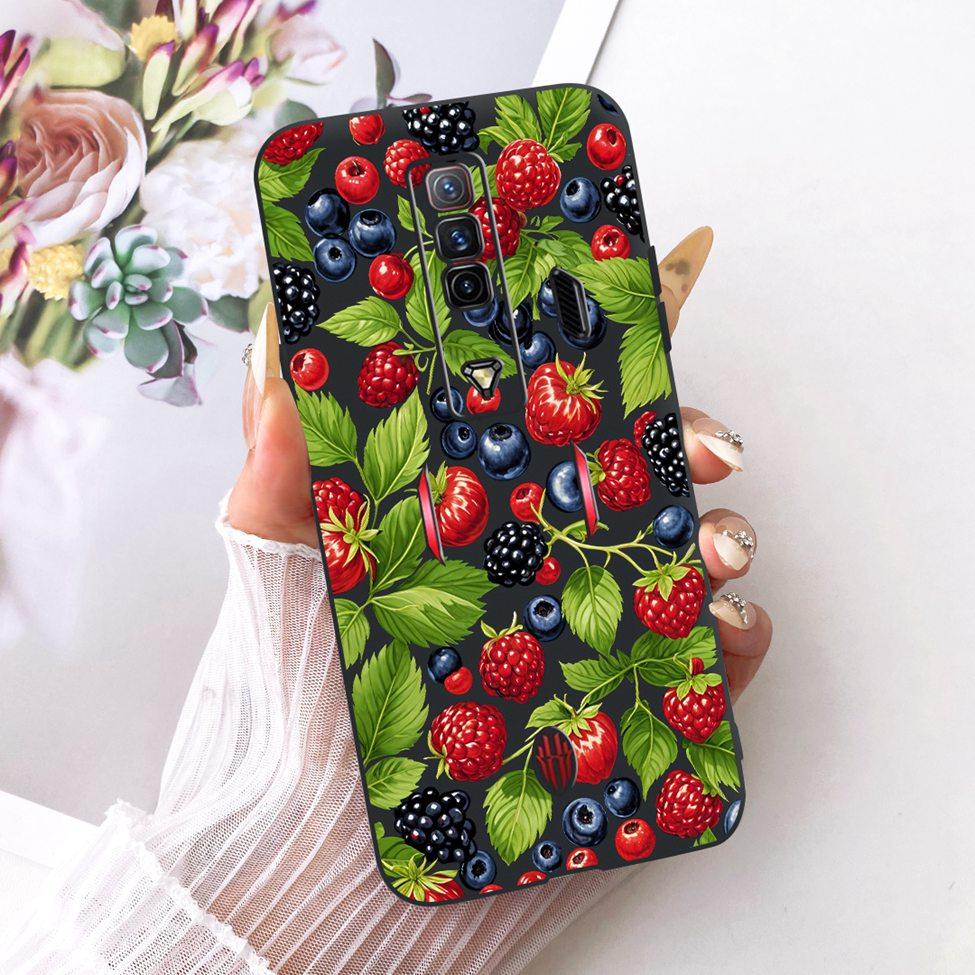 Чехол для телефона ZTE nubia RedMagic 7 Силиконовый Милый Кот Модный Забавный Расписной Funda Для Red Magic 7 NX679J Корпус