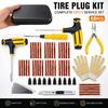 Car Motorcycle Tire Repair Kit Puncture Plug Tools Tyre Puncture Emergency for Tire Strips Stirring Glue Repair Tool Kit Tire Chucks 1