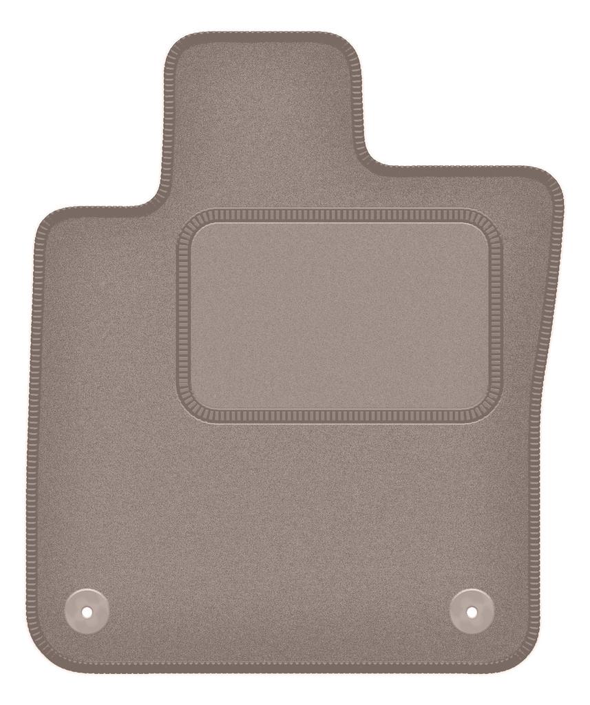 Beige driver's mat for: Volvo S60 III sedan (2019-)