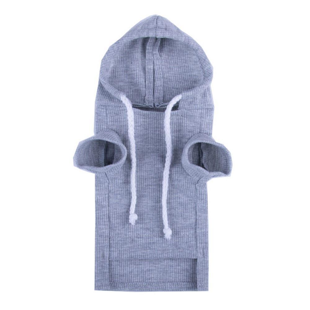 Мягкая толстовка для хорька Теплая одежда для хомяка для прогулок Костюм для наряжания хорька Теплое пальто для хорька Зима