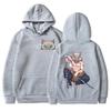 New anime Nosuke Hashimoto printed pullovers, fashionable long-sleeved casual hooded Harajuku tops for both men and women