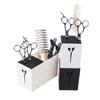 Professional Comb Scissors Storage Box Large Scissors Holder Box Hairdressing Combs Clips Organizer Racks Hairdressing Tools