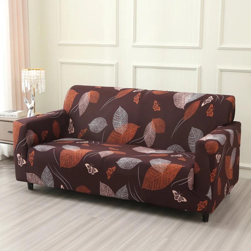 Чехол для дивана LANMOLIFE Stretch Чехлы для диванов с принтом Чехлы для диванов на 1/2/3/4 места Моющиеся чехлы для диванов с подушками Универсальные чехлы для мебели