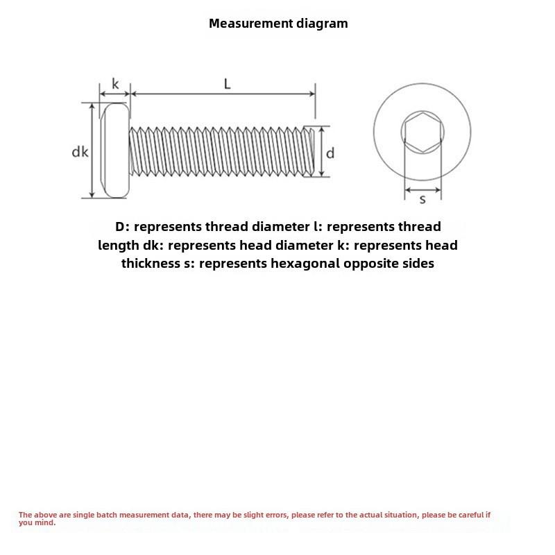 50 шт. болтов с шестигранной головкой и плоской головкой, болты для мебели из нержавеющей стали 304 с полной резьбой, черная оксидная пленка и шестигранный гаечный ключ